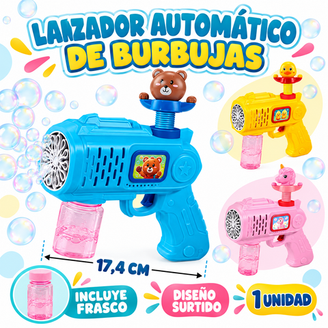 Características del lanzador automático de burbujas TD44189