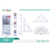 Kit de Reglas Geometricas Escolares De 4 Pcs