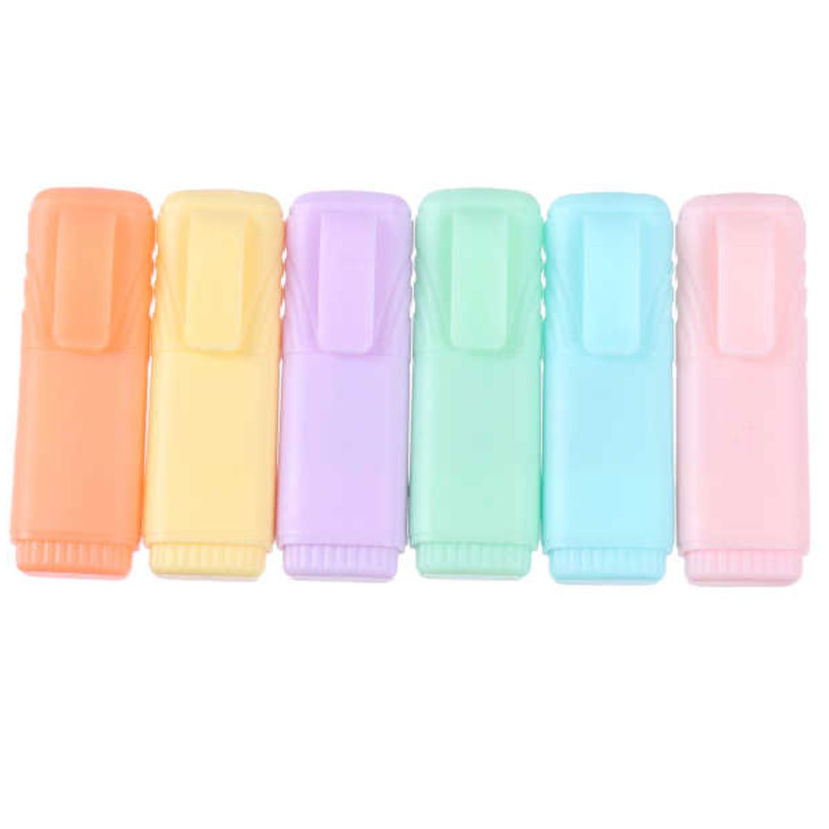 Resaltador Fluorescente Weibo 6 Pcs