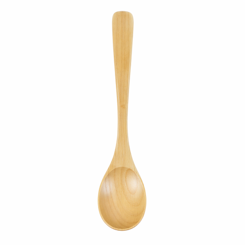 Pack 2 Cucharas de Madera Natural – Cocina Sana y Sin Rayar