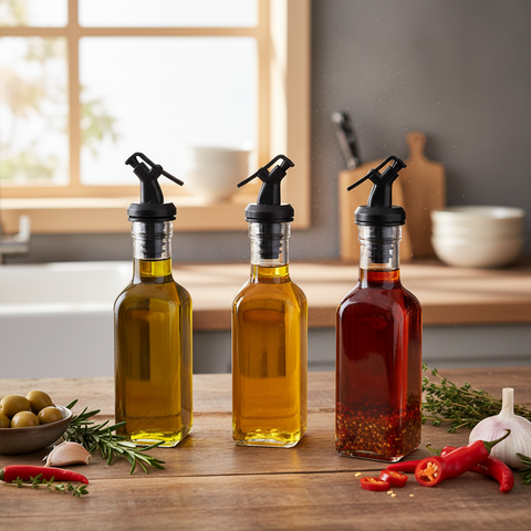 Botellas dispensadoras de aceite