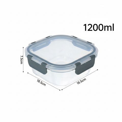 Contenedor 1200ml con medidas