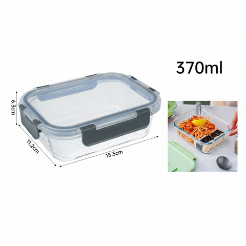 Contenedor 370ml medidas limpio