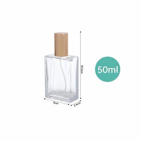 Medidas Pack 12 Frascos Perfume 50ml