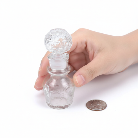 Referencia de tamaño de la botella