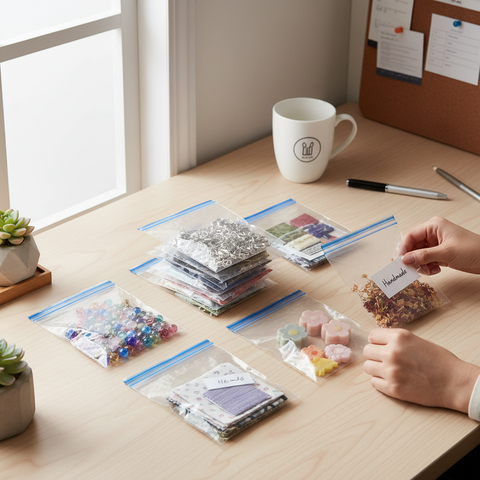 Bolsas herméticas 8x12cm para emprendimientos y packaging de productos