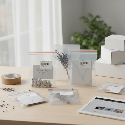 Bolsas herméticas 10x15cm para e-commerce y packaging profesional