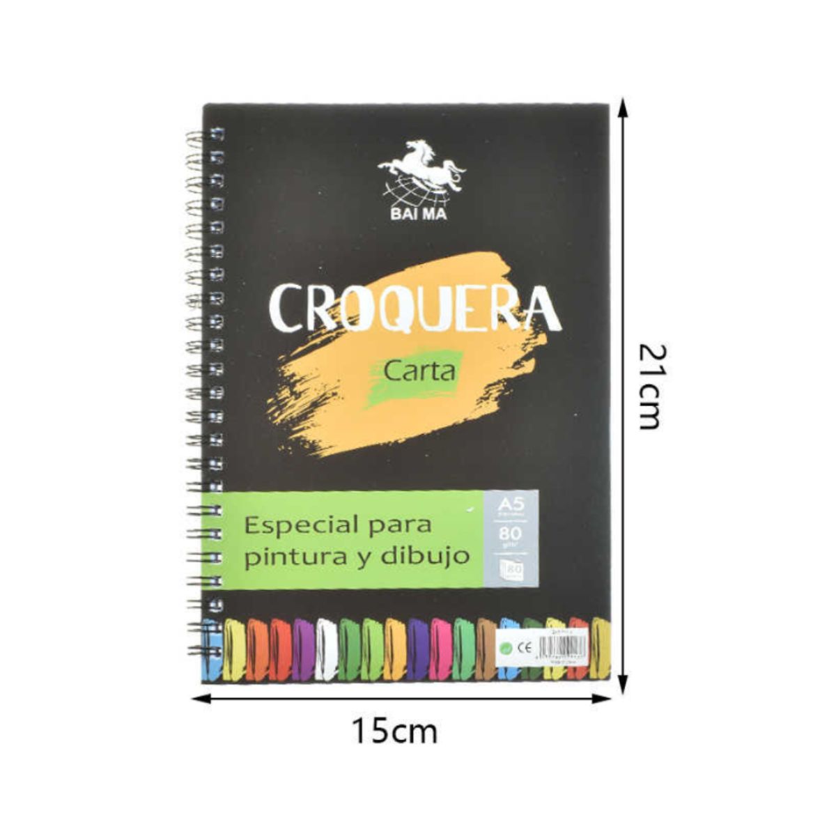 Croquera Para Pintura Y Dibujo