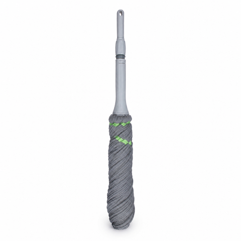 Mopa telescópica gris de microfibra 70 a 130 cm