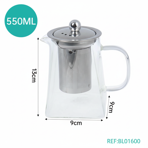 Tetera 550ML con medidas