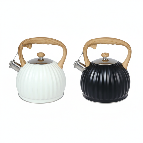 Teteras con mango de madera